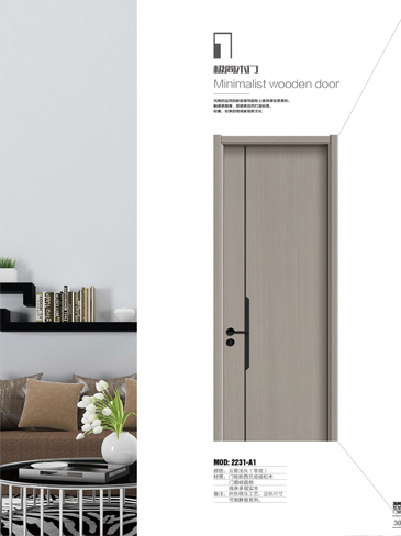 今年会干漆木门,今年会极简木门,今年会整屋门窗