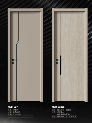 今年会干漆木门,今年会极简木门,今年会整屋门窗