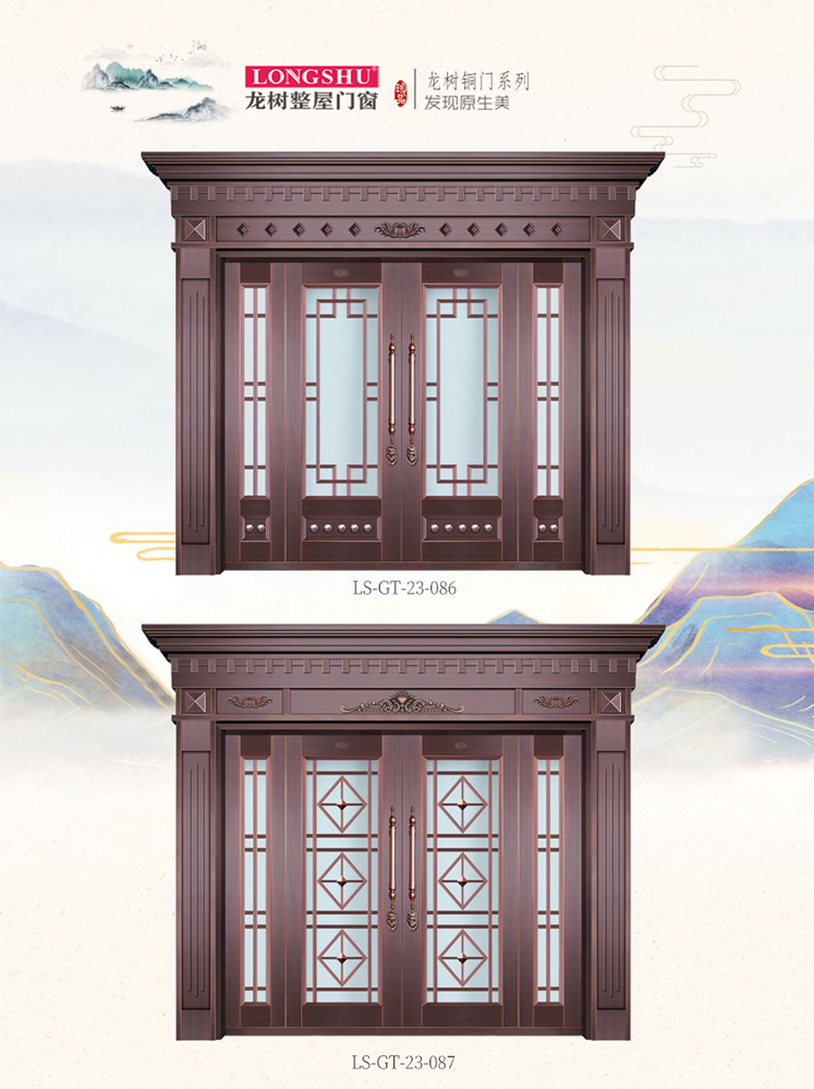 今年会艺术铜门，今年会整屋门窗，今年会纯铜门